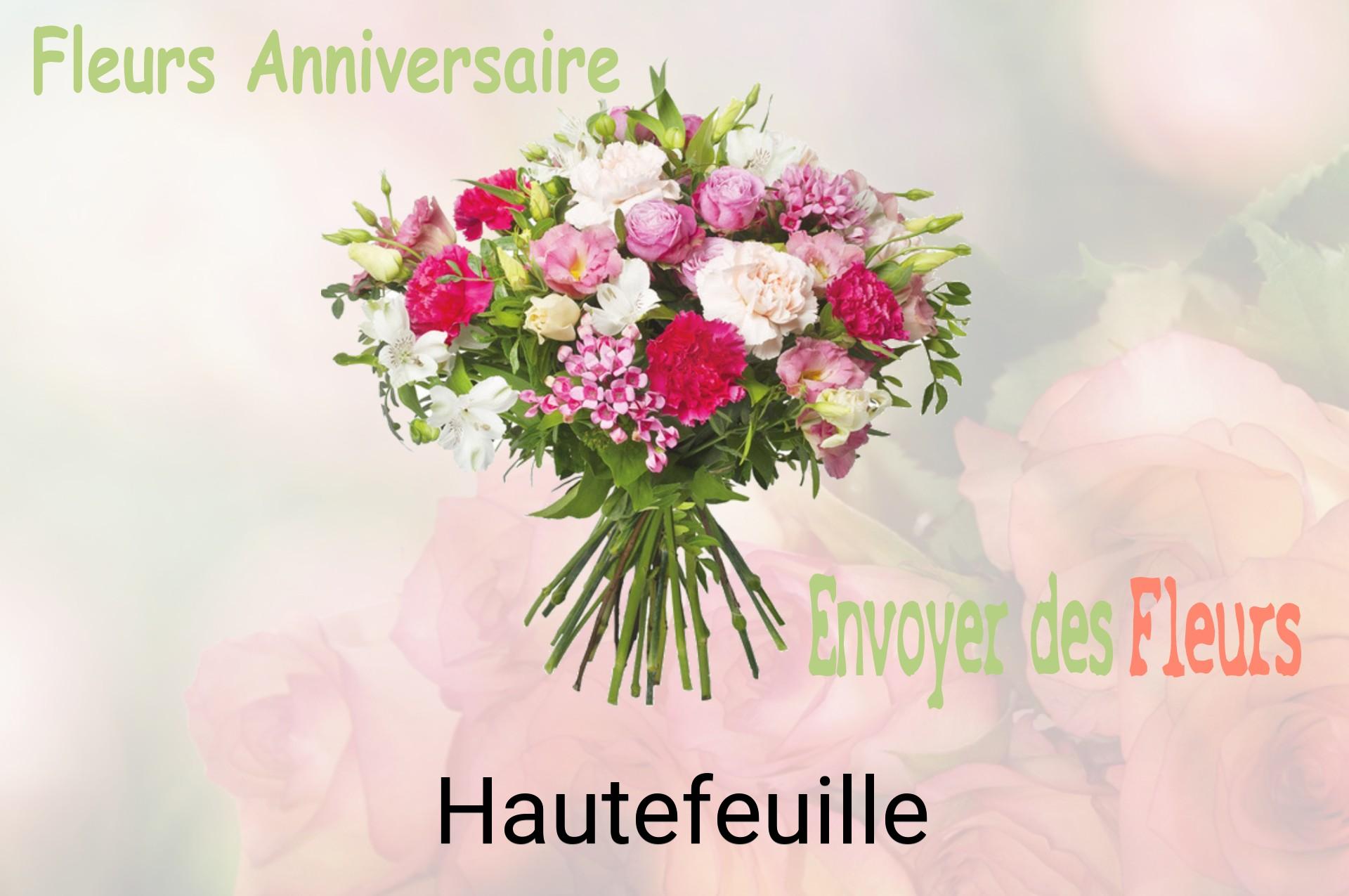 Bouquet de fleurs d’anniversaire livré à Hautefeuille