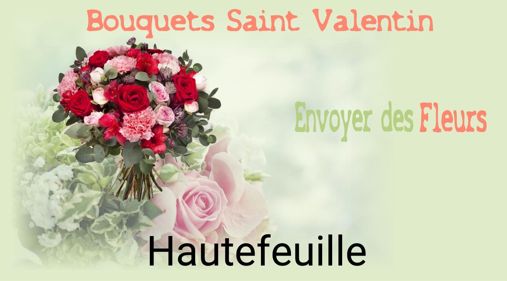Roses de Saint-Valentin livrées à Hautefeuille